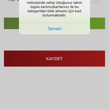 Passolig Maç Bileti Kısıtlaması