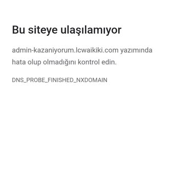 LC Waikiki Kazanıyorum E-posta Onay Sorunu