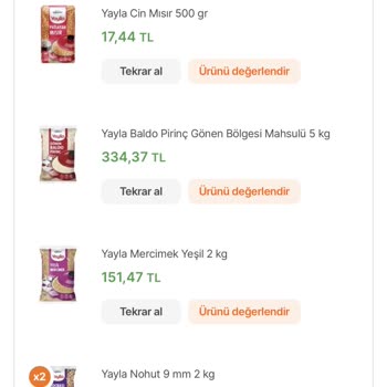 Yayla Bakliyat Yayla Gıda 5 Kg Gönen Baldo Pirinç Motor Yağı Kokuyor