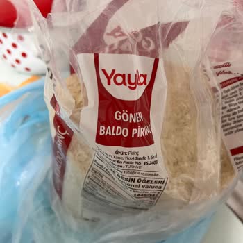 Yayla Bakliyat Yayla Gıda 5 Kg Gönen Baldo Pirinç Motor Yağı Kokuyor