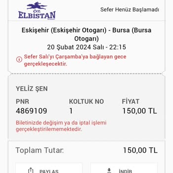 Öz Elbistan Seyahat Gece Yarısı Mağduriyeti: İletişimsiz Rötar