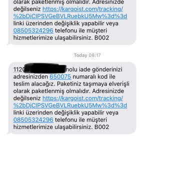 Kargoist Randevu Vermesine Ve Onay Mesajı Göndermesine Rağmen Gelmiyor