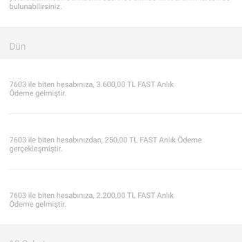 Google Bilgim Dışında Yapılan Harcama
