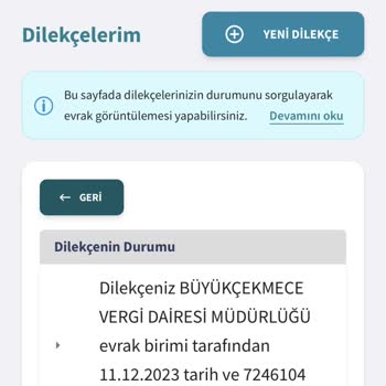 Büyükçekmece Vergi Dairesi Pandemi Ceza İadem Yatırılmadı