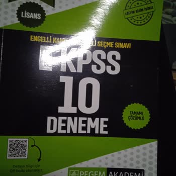 Pegem Deneme Çözümsüz