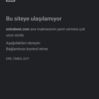 Extrabet Yatırım Yaptığım Siteye Erişemiyorum!