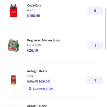 Getir Ürünleri Eksik Getiriyor