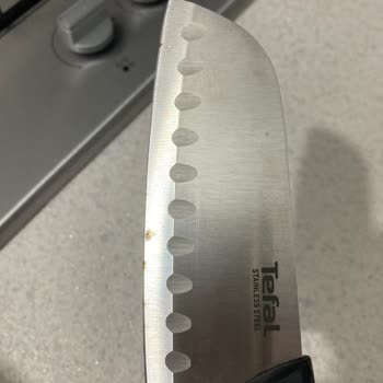 Tefal Paslanmaz Çelik Bıçak Paslandı
