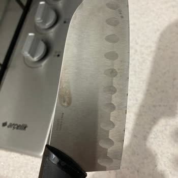Tefal Paslanmaz Çelik Bıçak Paslandı