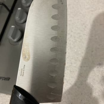 Tefal Paslanmaz Çelik Bıçak Paslandı