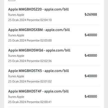 Vodafone Mobil Ödeme Şikayeti