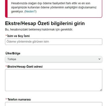 Amazon Askıya Alınan Hesabımın Durumu