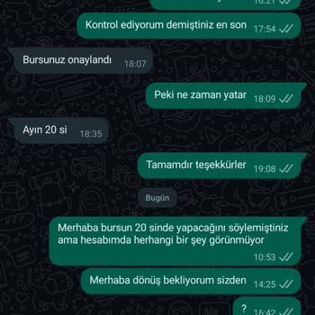 Kültür Ve Gelecek Vakfı Bursu