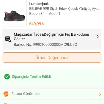 FLO Ayakkabı Etiket Fiyatı Ve Fatura Fiyatı Farklı