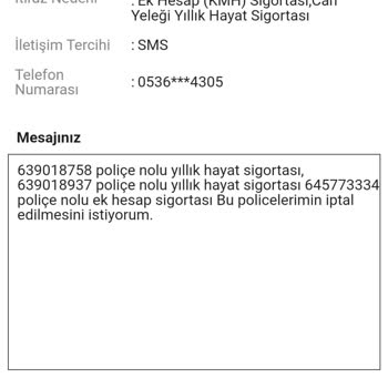 VakıfBank Sigorta Poliçe İptali