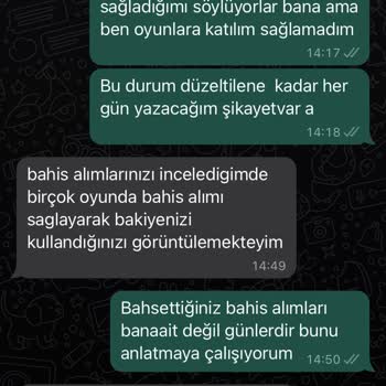 Extrabet Kazanmış Olduğum Parayı Hesabımdan Sildi Ve Ödeme Yapmadı