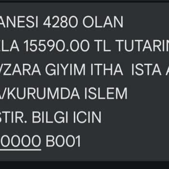 Moka Zara İzinsiz Para Çekimi/mağduriyet