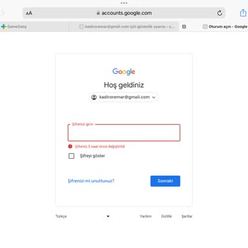 GameSatış 2000 Liram Çalındı.