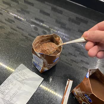 Sek Süt Bozuk Çikolatalı Puding