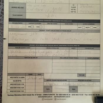 Bambi Yatak 150*200 Aldık 130*180 Miş