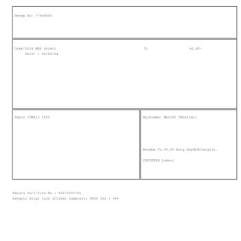 TEB Bankası MKK Kesinti İadesi
