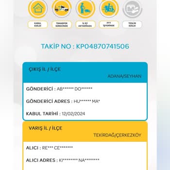 PTT Kargo Tekirdağ Çerkezköy PTT Si Kargo Dağıtma Zafiyeti