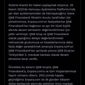 Enpara Bank Kurulumu Ve Uygulama Siyah Modu