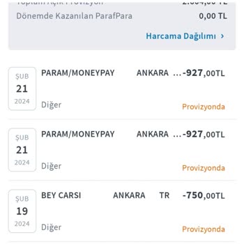 Param Hesabımdan Bilgim Dışında Para Çekilmesi