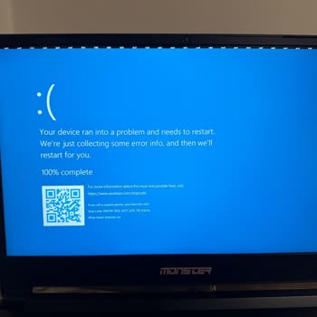 Monster Mavi Ekran Hatası