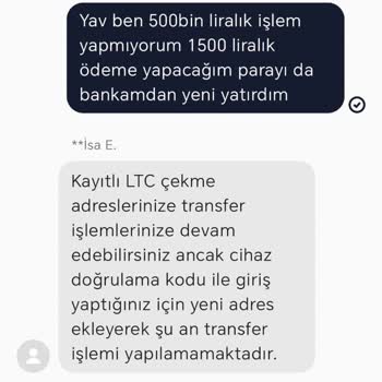 BTCTURK Parama Bloke Koydu