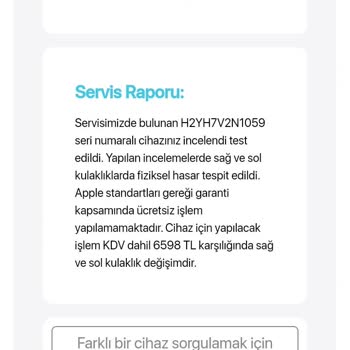 Apple Airpods Pro Garanti Durumu İle İlgili Sorun