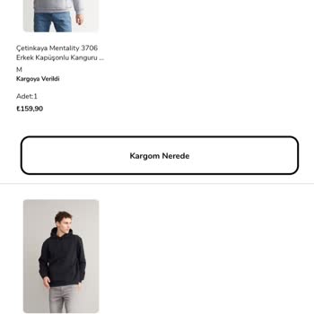 Çetinkaya Ürün Yollamıyorlar Kargo Yok