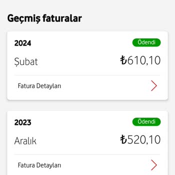 Vodafone Ek Cihazların Kapatılması