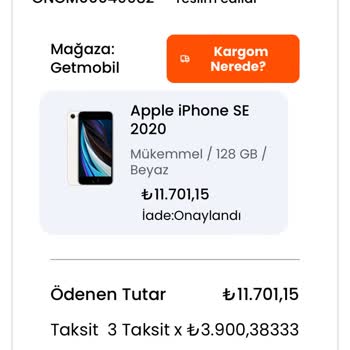 Getmobil Para İadesini Geciktiriyor