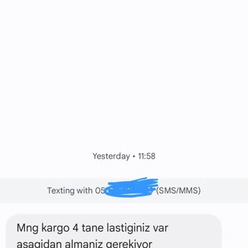 MNG Kargo Kapı Önüne Gelip De Yapılmayan Teslimat