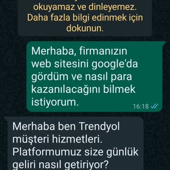 Trendyol Yarı Zamanlı İş Vaadiyle Karşılaştığım Sorunlar