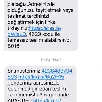 Aras Kargo'nun Rezil Yalanı