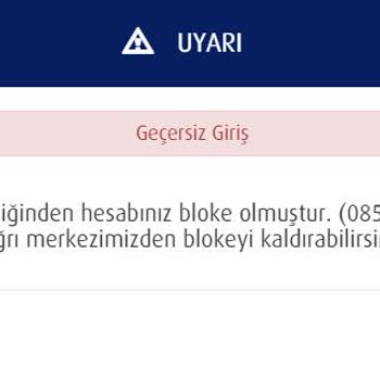 Türkiye Hayat Emeklilik İnternet Bloke Kaldıramama