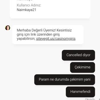 Casinom Casino Sitesinde Yaşanan Mağduriyet Talebi