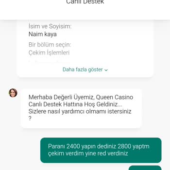 Queencasino Online Oyun Sitesinde Yaşanan Mağduriyet