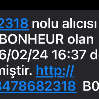 Bonheur Bag İade Gelmiyor Muhatap Yok