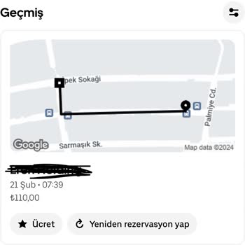 Uber Taksi Şikayet Var