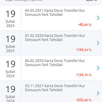 Yapı Kredi Bankası Döviz Transferi Kur Dönüşümü