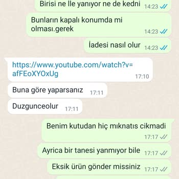 Nisa Oto Servis Kusurlu Ve Eksik Ürün
