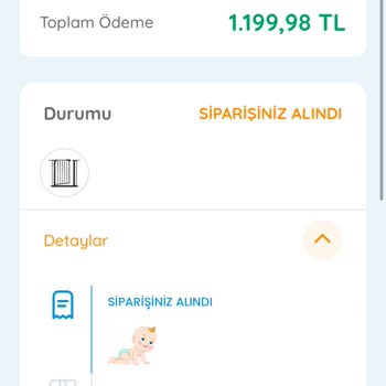 Ebebek Alınan Ürünü İade Etme Seçeneği Yok