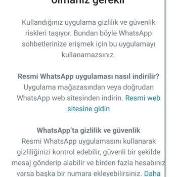 WhatsApp Messenger Uygulaması