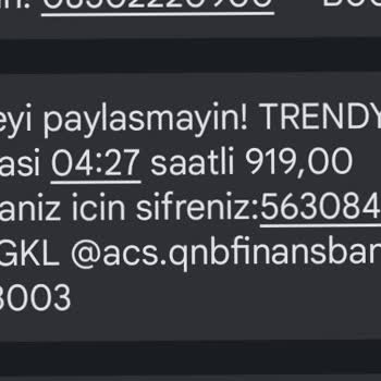 Trendyol Ve QNB Finansbank 500 TL Parapuanımı Çekti