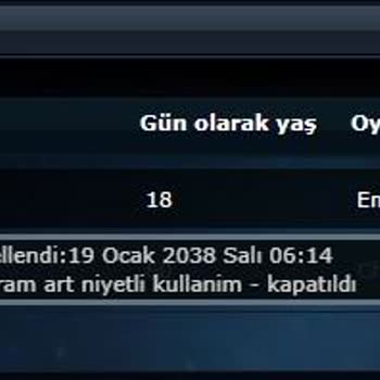 Ogame Haksız Yere Ban