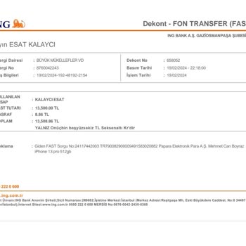 Sena İletişim Ödeme Sonrası İletişim Kesildi: Mağdur Edildiğim Deneyim