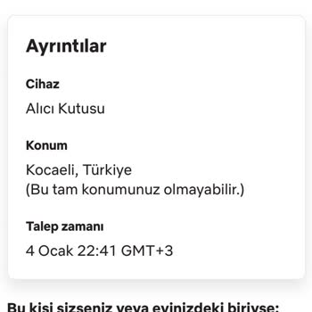 Netflix Hesabım Farklı Kişiler Tarafından Sürekli Kullanılıyor